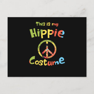 Dit Is Mijn Hippie Kostuum Feestdagenkaart