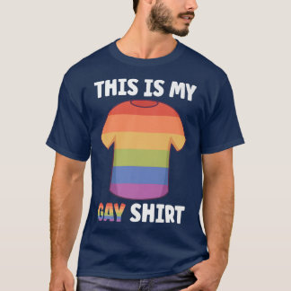 Dit is mijn homepage Shirt LGBTQ Ally Rainbow Flag