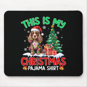 Dit is mijn Hondenliefhebber voor de kerstpyjama e Muismat
