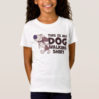 Dit is mijn hondenuitlaat-Shirt met striphond T-shirt