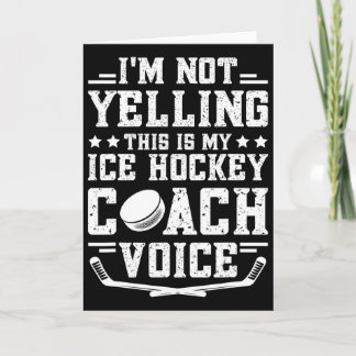 Dit Is Mijn IJshockey Coach Stem IJshockey Coach Kaart