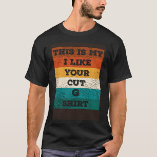 Dit is mijn ik hou van je gesneden G jeugd Kinder  T-shirt
