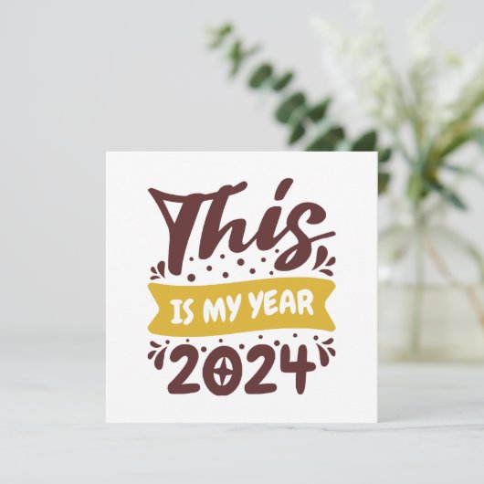 Dit is mijn jaar 2024 (Staand voorkant)