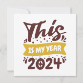 Dit is mijn jaar 2024 (Achterkant)