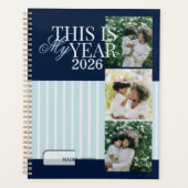 Dit Is Mijn Jaar Foto Raster Motiverend Planner (Voorkant)