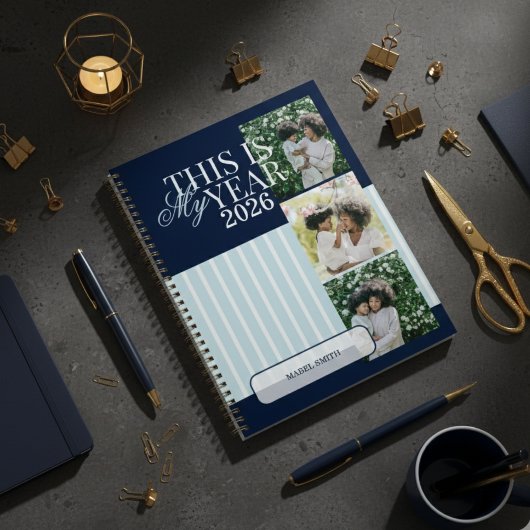 Dit Is Mijn Jaar Foto Raster Motiverend Planner