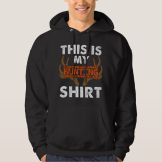 Dit Is Mijn Jachtshirt Funny Jagen Jager Hoodie