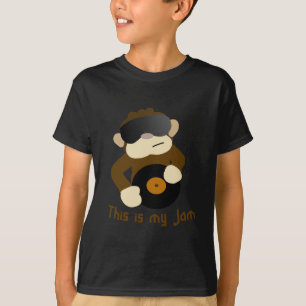 Dit is mijn jam, aap t-shirt