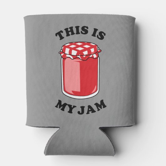 Dit is mijn jam blikjeskoeler (Achterkant)