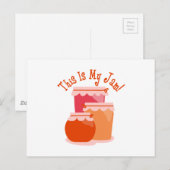 Dit is mijn jam! briefkaart (Voorkant / Achterkant)