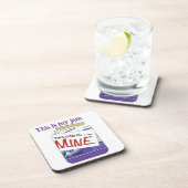 Dit is mijn jam coaster bier onderzetter (Rechterzijde)