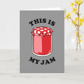 Dit is Mijn Jam Kaart (Gele Bloem)