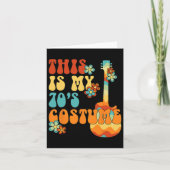 Dit is mijn jaren 70 kostuum Fun Groovy Peace Hall Kaart (Voorkant)