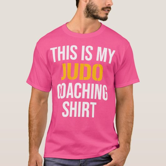 Dit is mijn judo coaching t-shirt (Voorkant)