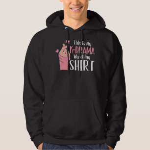 Dit is mijn K-drama Kijkend naar K-Pop Koreaans Hoodie