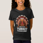 Dit is mijn kalkoen pyjama Thanksgiving Shirt (Voorkant)