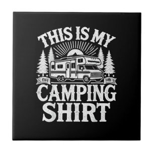 Dit Is Mijn Kampeer Grappige Camper Tegeltje