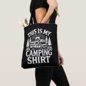 Dit Is Mijn Kampeer Grappige Camper Tote Bag (Dichtbij)