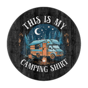 Dit Is Mijn Kampeer Wandelen Grappige Camper Snijplank
