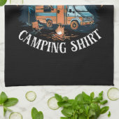 Dit Is Mijn Kampeer Wandelen Grappige Camper Theedoek (Gevouwen)