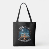 Dit Is Mijn Kampeer Wandelen Grappige Camper Tote Bag (Achterkant)