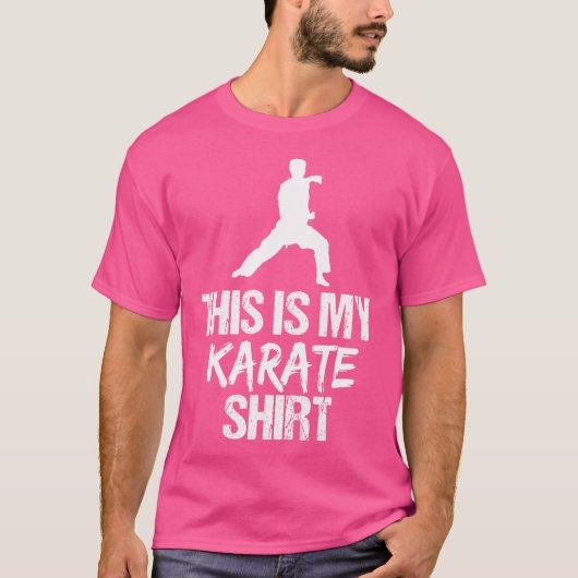 Dit is mijn karate Shirt - Grappig karate cadeau (Voorkant)