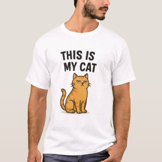 Dit is mijn kat - Grappig Cat Lover T-shirt