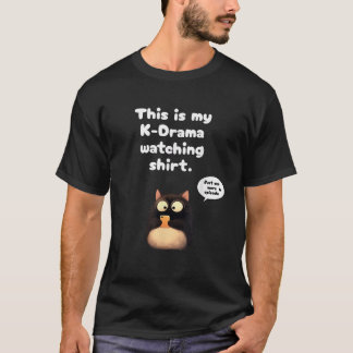 Dit is mijn Kdrama Kijken K Drama Merchandise Kore T-shirt