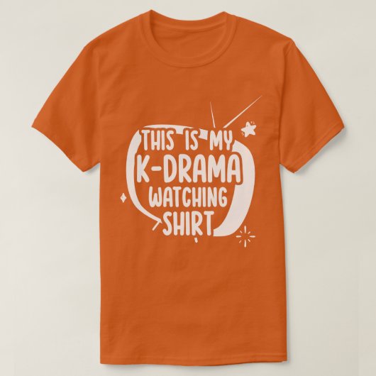 Dit is mijn KDrama Watching T-shirt (Design voorkant)
