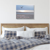 Dit is mijn kerk _ Inspirerend Quote Canvas Afdruk (Insitu (Slaapkamer))