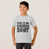 DIT IS MIJN KERK T-SHIRT T-Shirts (Voorkant volledig)
