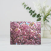 Dit is mijn kersenbloesem briefkaart. briefkaart (Staand voorkant)