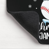 Dit is mijn kerst baseball xmas sport jongens mij muismat (Hoek)