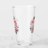 Dit is mijn kerst geest grappig pint glas (Rechts)