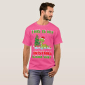 Dit is mijn kerst gekko kerst t-shirt (Voorkant volledig)