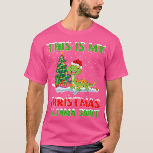 Dit is mijn kerst gekko kerst t-shirt
