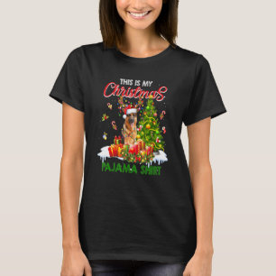 Dit Is Mijn Kerst Kersttrui Duitse Herdershond Ker T-shirt