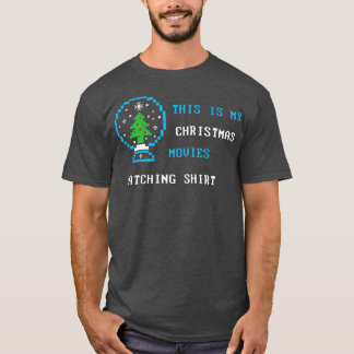 Dit is mijn kerst kijken naar grappige kerst Kerst T-shirt
