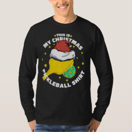 DIT IS MIJN KERST PICKLEBALL SHIRT