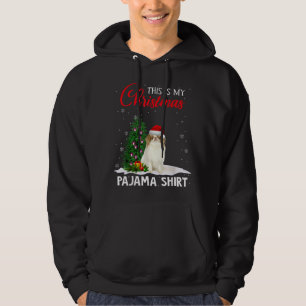 Dit is mijn kerst pyjama japans chin xmas hond hoodie