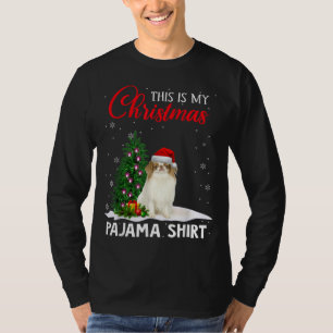 Dit is mijn kerst pyjama japans chin xmas hond t-shirt