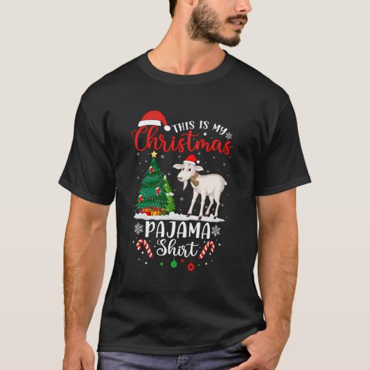 Dit is mijn kerst pyjama Shirt boomlicht Xmas (Voorkant)