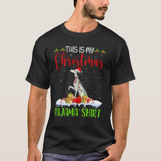 Dit is mijn kerst pyjama Shirt Dalmatische hond XM (Voorkant)