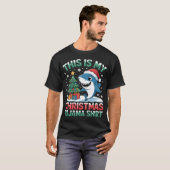Dit Is Mijn Kerst Pyjama Stingray Vis Kerstmis T-shirt (Voorkant volledig)