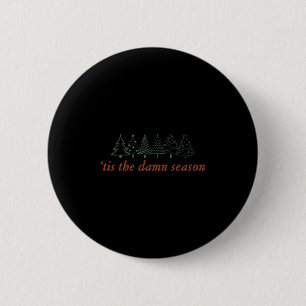 Dit is mijn kerst shirt honkbal xmas sport bo ronde button 5,7 cm