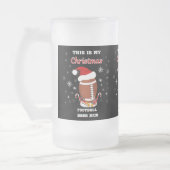 Dit Is Mijn Kerst Voetbal Bier Mok (Links)