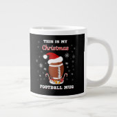 Dit Is Mijn Kerst Voetbal Mok Met Snacks (Rechts)
