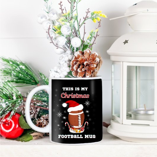 Dit Is Mijn Kerst Voetbal Mok Met Snacks