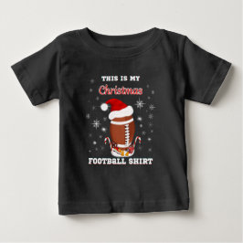 Dit is mijn kerst voetbalshirt met snacks