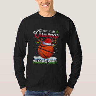 Dit is mijn kerstbal Shirt Basketball